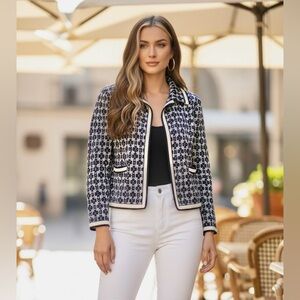 St John - Black and White Jacket